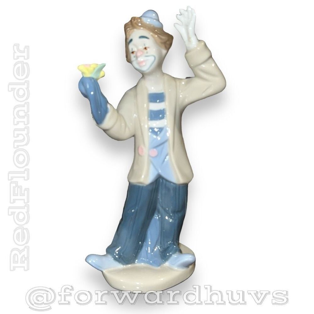 Vintage Paul Sebastian Porcelain CLOWN Figurine - 1993 Limited Edition